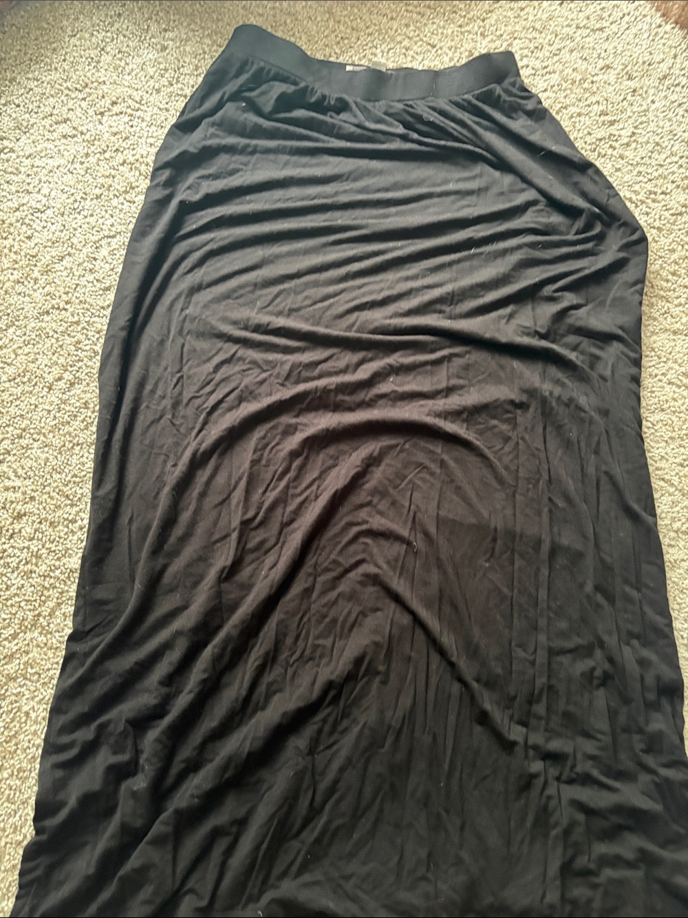 Black Maxi Skirt